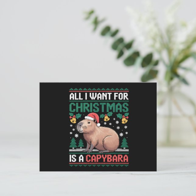 Alles, was ich zu Weihnachten Gewollt habe, ist ei (Stehend Vorderseite)
