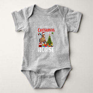 Alles, was ich zu Weihnachten Gewollt habe, ist ei Baby Strampler