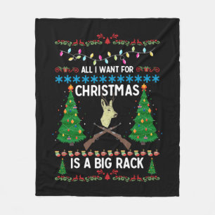 Alles, was ich zu Weihnachten Gewollt habe, ist ei Fleecedecke