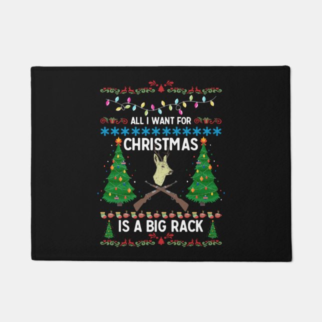 Alles, was ich zu Weihnachten Gewollt habe, ist ei Fußmatte (Vorderseite)