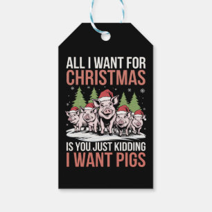Alles, was ich zu Weihnachten Gewollt habe, ist ei Geschenkanhänger