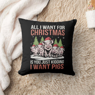Alles, was ich zu Weihnachten Gewollt habe, ist ei Kissen