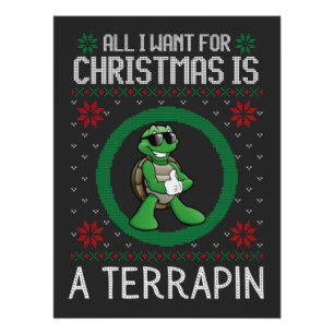 Alles, was ich zu Weihnachten gewollt habe, ist ei Poster