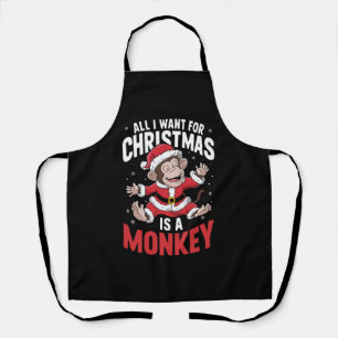 Alles, was ich zu Weihnachten Gewollt habe, ist ei Schürze