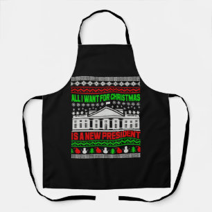 Alles, was ich zu Weihnachten Gewollt habe, ist ei Schürze