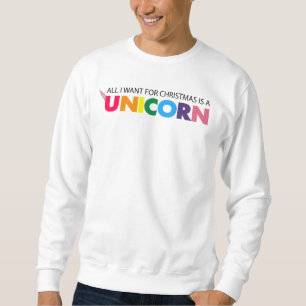 Alles, was ich zu Weihnachten Gewollt habe, ist ei Sweatshirt