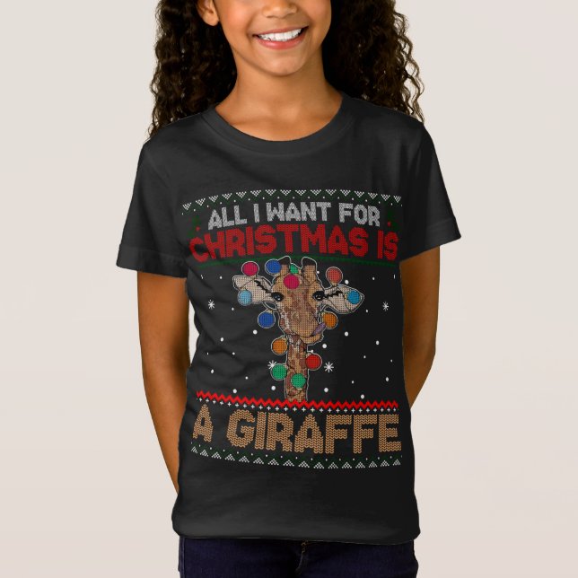 Alles, was ich zu Weihnachten Gewollt habe, ist ei T-Shirt (Vorderseite)