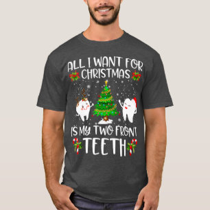 Alles, was ich zu Weihnachten gewollt habe, ist "M T-Shirt