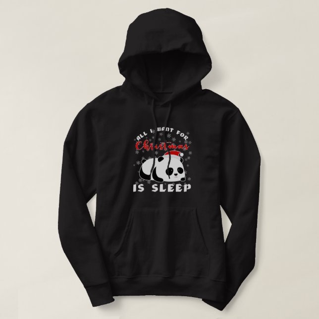 Alles, was ich zu Weihnachten Gewollt habe, ist sc Hoodie (Design vorne)