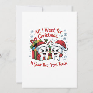 Alles, was ich zu Weihnachten Gewollt habe, sind I Einladung