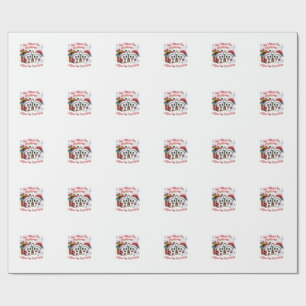 Alles, was ich zu Weihnachten Gewollt habe, sind I Geschenkpapier
