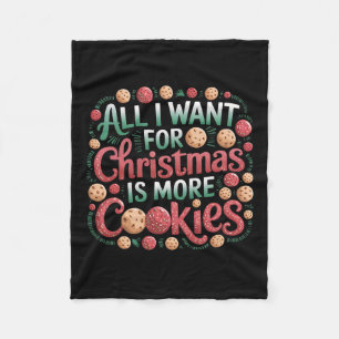 Alles, was ich zu Weihnachten Gewollt habe, sind K Fleecedecke