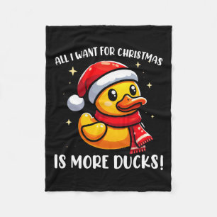 Alles, was ich zu Weihnachten Gewollt habe, sind m Fleecedecke
