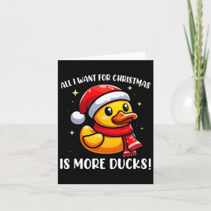 Alles, was ich zu Weihnachten Gewollt habe, sind m Karte