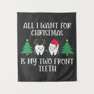 Alles, was ich zu Weihnachten Gewollt habe, sind m Wandteppich