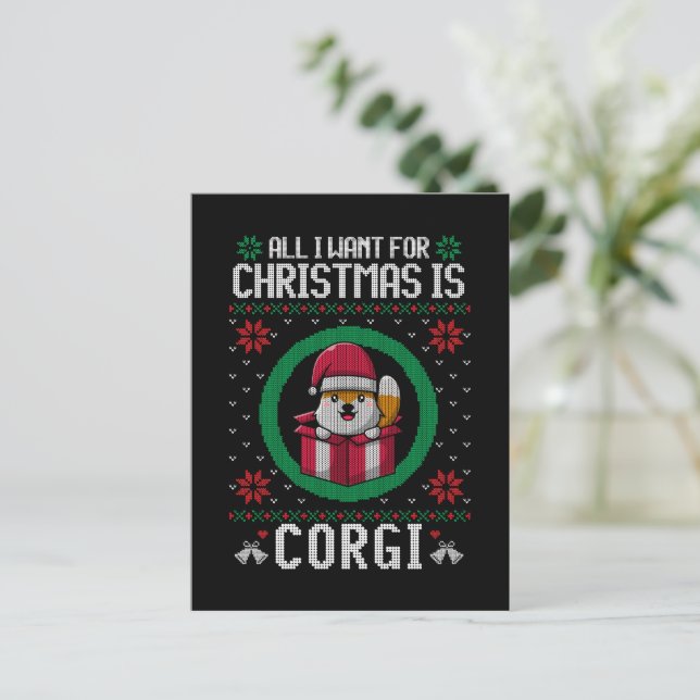 Alles, was ich zu Weihnachten gewollt ist Niedlich (Stehend Vorderseite)