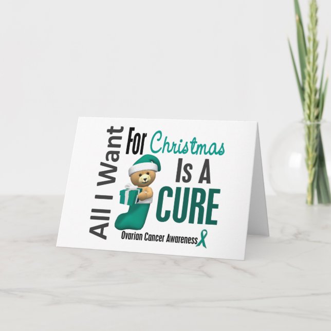 Alles, was ich zu Weihnachten Ovarialkrebs Gewollt (Vorderseite)