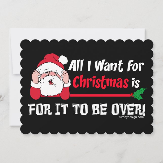 Alles, was ich zu Weihnachten Spaß gewollt habe (Vorderseite)