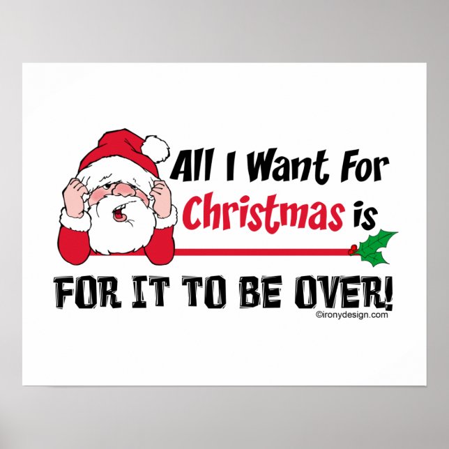 Alles, was ich zu Weihnachten Weihnachten gewollt  Poster (Vorne)