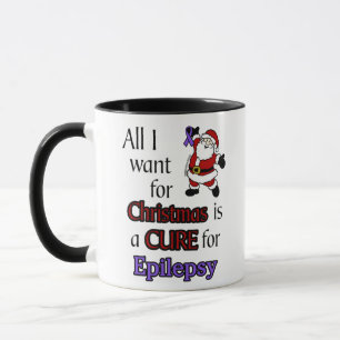 Alles, was ich zu Weihnachten/Weihnachten Gewollt  Tasse