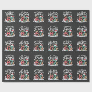 Alles, was ich zu Weihnachten will, ist 67 Six Sev Geschenkpapier