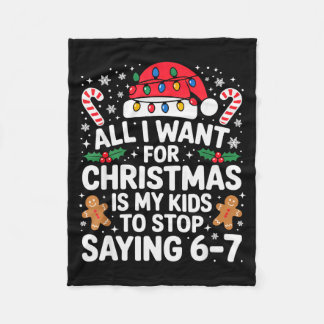 Alles, was ich zu Weihnachten will, ist, dass mein Fleecedecke
