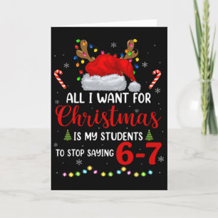 Alles, was ich zu Weihnachten will, ist, dass mein Karte