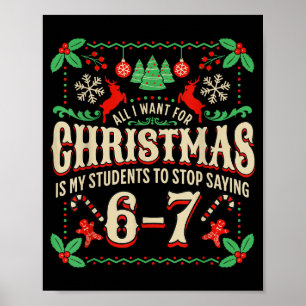 Alles, was ich zu Weihnachten will, ist, dass mein Poster