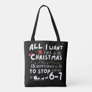 Alles, was ich zu Weihnachten will, ist, dass mein Tasche