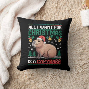 Alles, was ich zu Weihnachten will, ist ein Capyba Kissen