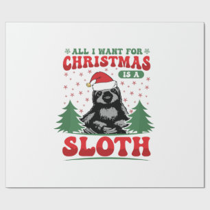 Alles, was ich zu Weihnachten will, ist ein Faulti Geschenkpapier
