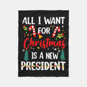 Alles, was ich zu Weihnachten will, ist ein neuer  Fleecedecke