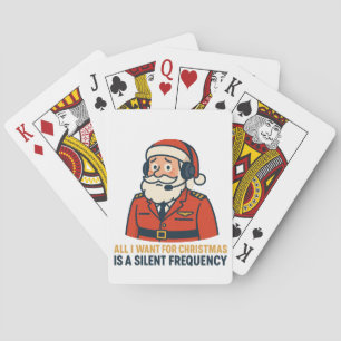 Alles, was ich zu Weihnachten will, ist eine klare Spielkarten
