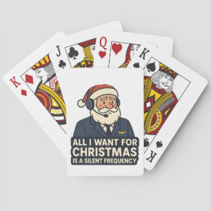 Alles, was ich zu Weihnachten will, ist eine klare Spielkarten