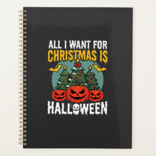 Alles, was ich zu Weihnachten will, ist Halloween- Planer