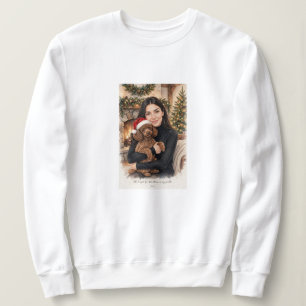 Alles, was ich zu Weihnachten will, ist Pudel   Pu Sweatshirt