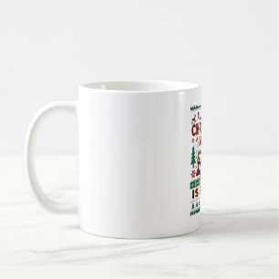 Alles, was ich zu Weihnachten will, ist Schlaf - L Kaffeetasse