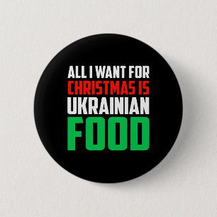 Alles, was ich zu Weihnachten will, ist ukrainisch Button