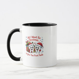 Alles, was ich zu Weihnachten will, sind deine zwe Tasse