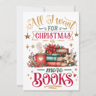 Alles, was ich zu Weihnachten will, sind mehr Büch
