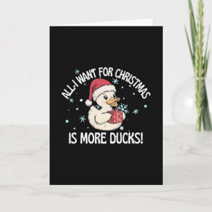Alles, was ich zu Weihnachten will, sind mehr Kreu Karte