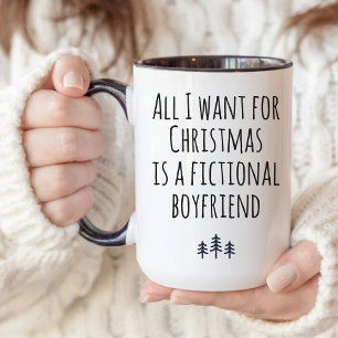 Alles, was ich zu Weihnachten will Tasse für Leser