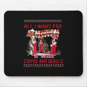 Alles, was ich zu Weihnachten Wollte, Beagle und K Mousepad