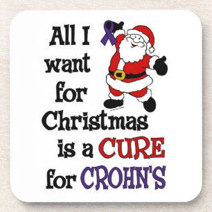 Alles, was ich zu Weihnachten Wollte.. Crohn's Getränkeuntersetzer