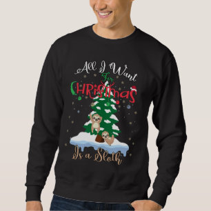 Alles, was ich zu Weihnachten Wollte, ist ein Faul Sweatshirt