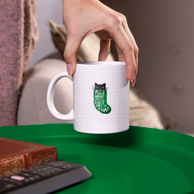 Alles, was ich zu Weihnachten Wollte, ist ein Nick Kaffeetasse (Von Creator hochgeladen)