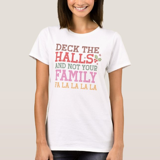 Alles, was ich zu Weihnachten Wollte, ist ein T -  T-Shirt (Vorderseite)