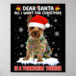 Alles, was ich zu Weihnachten Wollte, ist ein York Poster