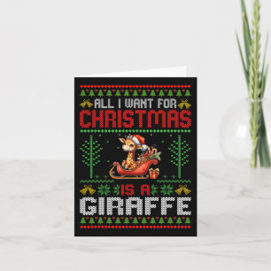 Alles, was ich zu Weihnachten Wollte, ist eine Gir Karte