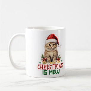 Alles, was ich zu Weihnachten wollte, ist Mew Kaffeetasse